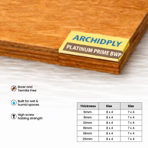 Archid BWP Platinum Prime | 7 x 4 | 9mm